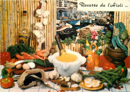 Recettes De Cuisine - Aioli - Gastronomie - CPM - Voir Scans Recto-Verso - Recipes (cooking)