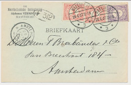 Firma Briefkaart Maastricht 1907 - Beddenfabriek - Behangerij - Non Classés