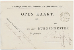 Kleinrondstempel Zuidwolde (Dr:) 1895 - Non Classés