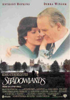 Cinema - Affiche De Film - Shadowlands - Anthony Hopkins - Debra Winger - CPM - Voir Scans Recto-Verso - Plakate Auf Karten