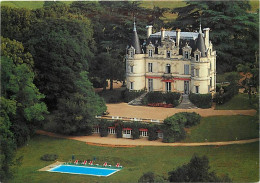 Chateaux - Château De Montbazon En Touraine - Vue Aérienne - Indre Et Loire - Domaine De La Tortinière - Carte Neuve - C - Châteaux