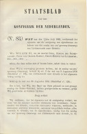 Staatsblad 1882 : Spoorlijn Lichtenvoorde - Groenlo - Historische Dokumente