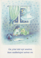 Bonne Année Noël ENFANTS Vintage Carte Postale CPSM #PAZ889.FR - Nouvel An
