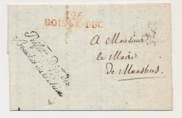 126 BOIS LE DUC - Maashees 1813 - Drukwerk - ...-1852 Vorläufer