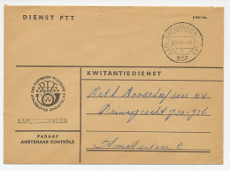 Dienst PTT Aarlanderveen - Amsterdam 1957 - Kwitantiedienst - Non Classés