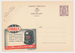 Publibel - Postal Stationery Belgium 1948 Heater - Fobrux - Ohne Zuordnung