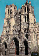 80 - Amiens - La Cathédrale Notre Dame - La Façade - CPM - Voir Scans Recto-Verso - Amiens
