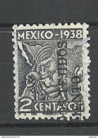 MEXICO 1938 Revenue Documentary Tax Taxe O - Mexiko