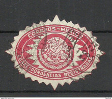 MEXICO Old Registration Stamp Correspondencias Registradas O - Mexiko