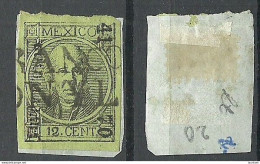 MEXICO 1868 Michel 44 O M. Hidalgo Signed - Messico