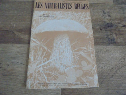 LES NATURALISTES BELGES N° 8 - 9  Année 1976 Régionalisme Clé Détermination Insectivores Champignon Russule Botanique - België