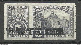 MEXICO 1922 Architecture 5 C. With OPT - Mexico
