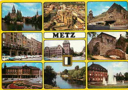 57 - Metz - Multivues - Automobiles - Blasons - Carte Neuve - CPM - Voir Scans Recto-Verso - Metz