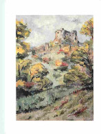 Art - Peinture - Alphone Simon - Le Château De Murol En Automne - CPM - Voir Scans Recto-Verso - Pintura & Cuadros