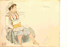 Art - Peinture - Eugène Delacroix - Etude Pour Les Femmes D'Alger - Musée Du Louvre - CPM - Voir Scans Recto-Verso - Pintura & Cuadros