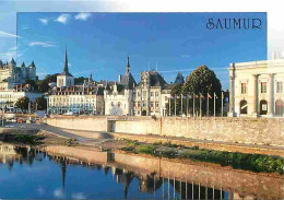 49 - Saumur - Le Château - La Tour Saint-Pierre - L'hôtel-de-ville - CPM - Voir Scans Recto-Verso - Saumur