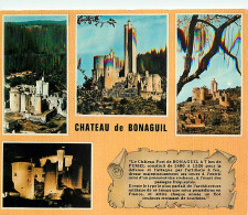 47 - Bonaguil - Le Château De Bonaguil - Multivues - Carte Neuve - CPM - Voir Scans Recto-Verso - Otros & Sin Clasificación