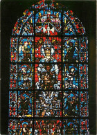 28 - Chartres - Intérieur De La Cathédrale Notre Dame - Vitraux Religieux - Notre-Dame De La Belle Verrière - CPM - Voir - Chartres