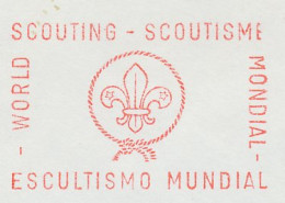 Meter Cover Switzerland 1985 World Scouting - Autres & Non Classés
