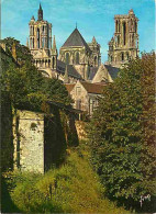 02 - Laon - La Cathédrale Notre Dame Vue Des Remparts - Carte Neuve - CPM - Voir Scans Recto-Verso  - Laon