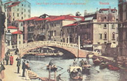 Italie Venise Venezia Canal Regio O Cannaregio Col Ponte Omonimo CPA - Venezia (Venice)