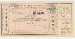Postbewijs G. 22 - Rotterdam 1925 - Postal Stationery