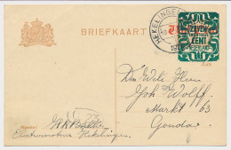 Briefkaart G. 179 Hekelingen - Gouda 1922 - Postal Stationery