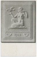 Postal Stationery Germany 1922 Philatelic Exhibition Berlin - Nude Woman - Andere & Zonder Classificatie