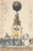 CPA. [75] > TOUT PARIS > N° 1250 - Monument De Bartholdi, élevé à La Mémoire Des Aéronautes Du Siège De Paris 1870-71 - Distretto: 17