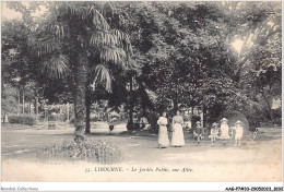 AAGP7-33-0639- LIBOURNE - Le Jardin Public, Une Allee - Libourne