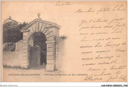 AAGP6-33-0546- CADILLAC-SUR-GARONNE - Portique Du Château Du Duc D'Epernon - Cadillac