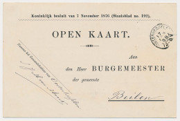 Kleinrondstempel Oosterhesselen 1898 - Non Classés