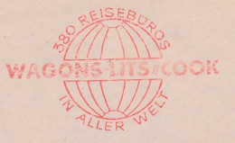 Meter Cover Germany 1958 Wagon Lits - Cook - Travel Agency - Andere & Zonder Classificatie