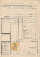 Vrachtbrief / Spoorwegzegel N.S. Etten Leur - S Hertogenbosch 31 - Non Classificati