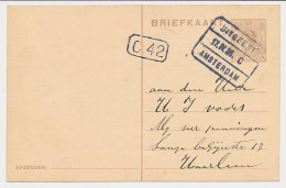Treinblokstempel : Uitgeest - Amsterdam C 1926 - Non Classés