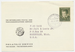 PTT Introductiekaart ( Engels ) Em. Lepra 1956 N.N.G. - Unclassified