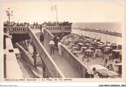 AAGP4-33-0371- SOULAC-SUR-MER - La Plage Vue Des Pontons - Soulac-sur-Mer