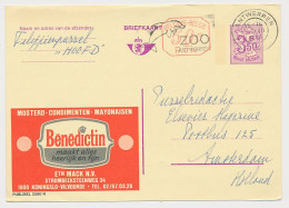 Publibel - Postal Stationery Belgium 1974 Mustard - Mayonnaise - Benedictin - Food