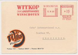 Firma Briefkaart Winschoten 1968 - Witkop Groothandel - Non Classés
