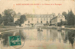 58 - Saint Honoré Les Bains - Château De La Montagne - CPA - Oblitération De 1911 - Voir Scans Recto-Verso - Saint-Honoré-les-Bains