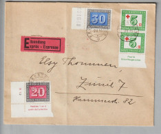 CH Heimat GR Promontogno 1945-05-09 Expressbrief Nach Zürich Mit Paxmarkenfrankatur - Cartas & Documentos