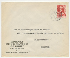 Firma Envelop Huybergen 1944 - Stoomzuivelfabriek - Non Classés