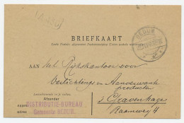 Dienst Bedum - Den Haag 1919 - Distributie Bureau - Non Classés
