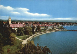 72504257 Langenargen Bodensee Kirche Mit Seepromenade Langenargen - Langenargen