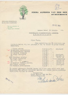 Brief Oudenbosch 1954 - Kwekerij - Nederland