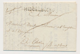 P.125.P. MIDDELBOURG - Tholen 1813 - ...-1852 Vorläufer