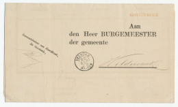 Naamstempel Noordbroek 1875 - Cartas & Documentos