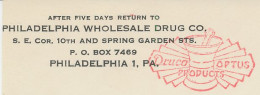 Meter Top Cut USA 1955 Wholesale Drug - Mortar - Pharmacy