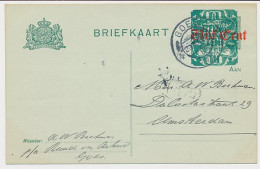 Briefkaart G. 180 A I Goes - Amsterdam 1921 - Postal Stationery