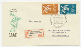 Aangetekend Amsterdam 1961 - Europa Commissie I.A.A.F - Non Classés